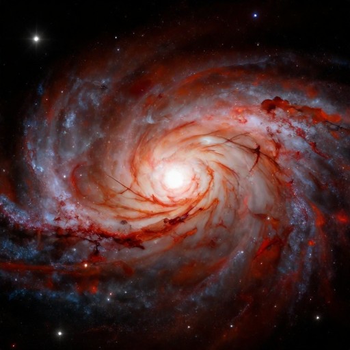 SPIRAL GALAXY - JWST Infrared