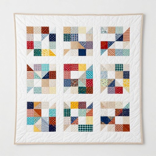 MINIMALIST QUEEN - Scrappy Patchwork