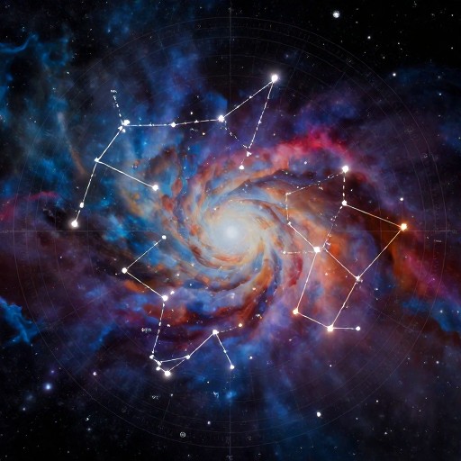 CONSTELLATION MAP - Cosmic Art