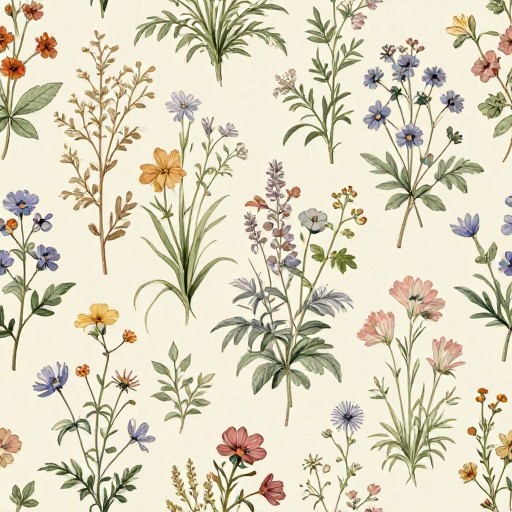 COTTAGE FLORALS - Vintage