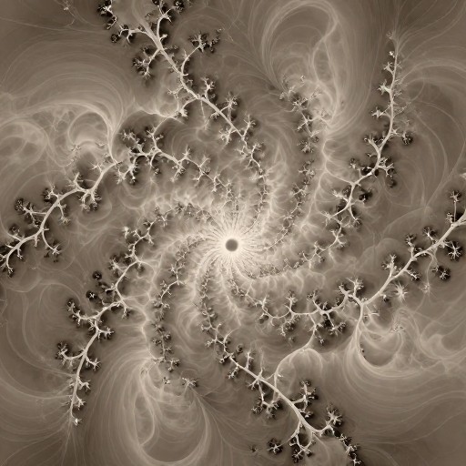 ORGANIC TENDRILS - Julia Set