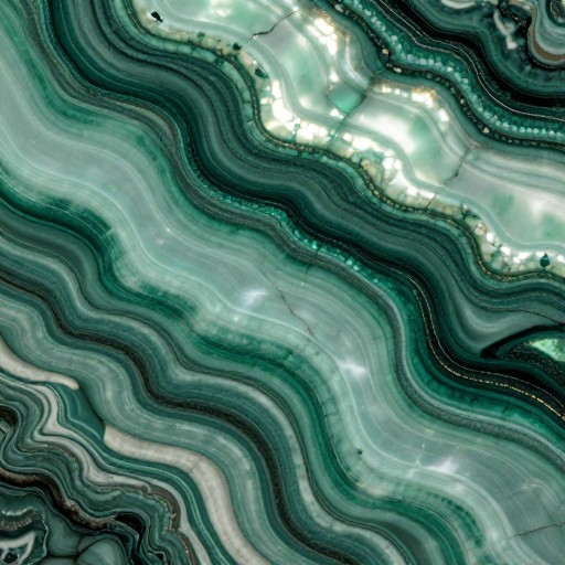 GREEN ONYX - Dramatic Veins