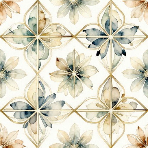 ART DECO - Watercolor