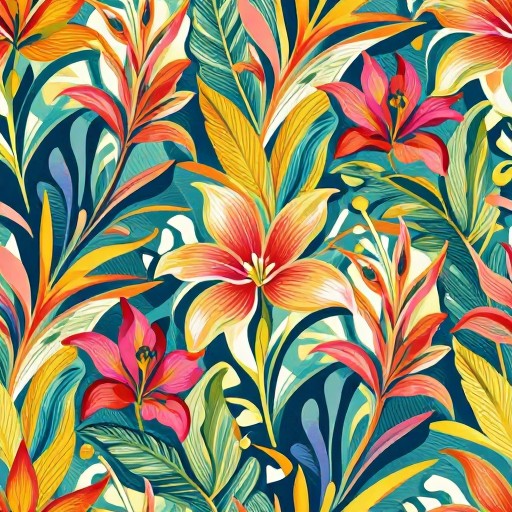 TROPICAL DECOR - Art Nouveau
