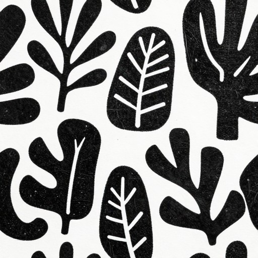 MONOCHROME PRINTS - Block Print
