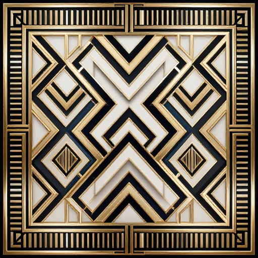 ZIGZAG BORDERS - Classic Deco