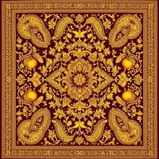 ROYAL TAPESTRY - Indian Boteh