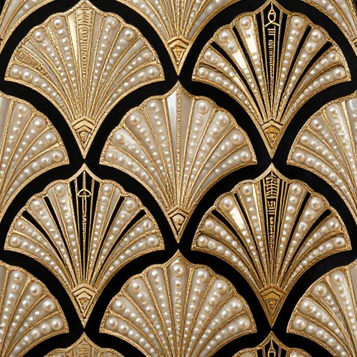 FAN MOTIF - Gatsby Era