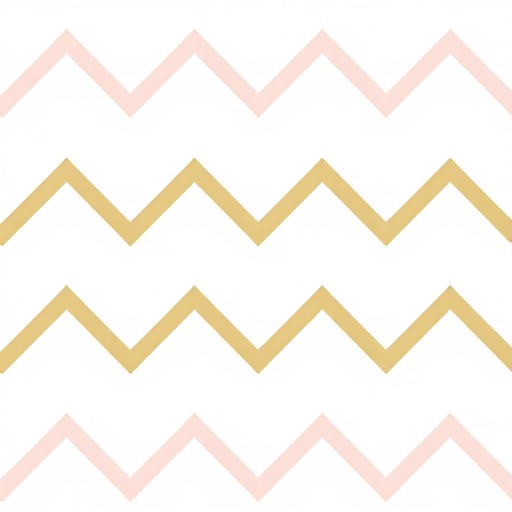 PINK CHEVRON - Minimalist