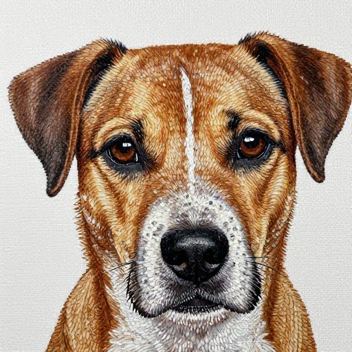PET PORTRAIT - Partial Drill
