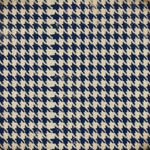 NAVY CREAM - Distressed Vintage