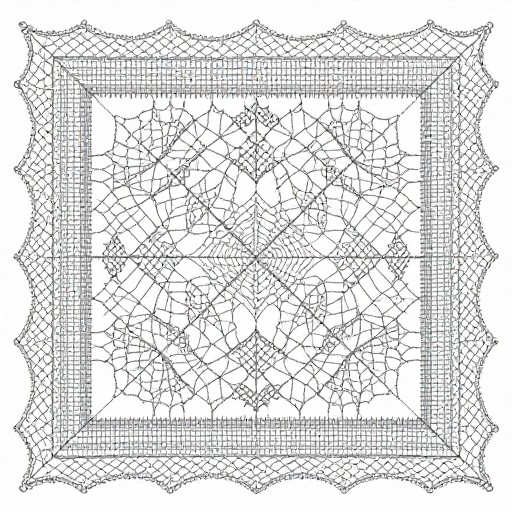 GEOMETRIC LACE - Shetland Heirloom