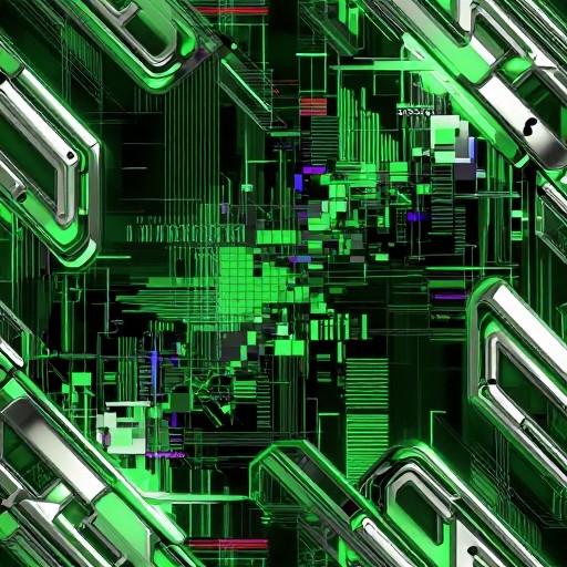 METAL FUTURE - Glitch Art