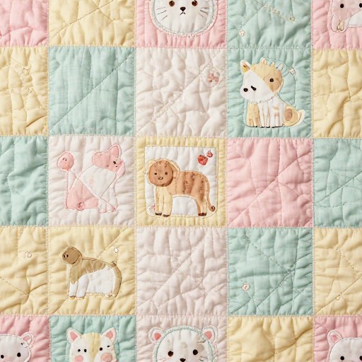 BABY PASTELS - Traditional Patchwork