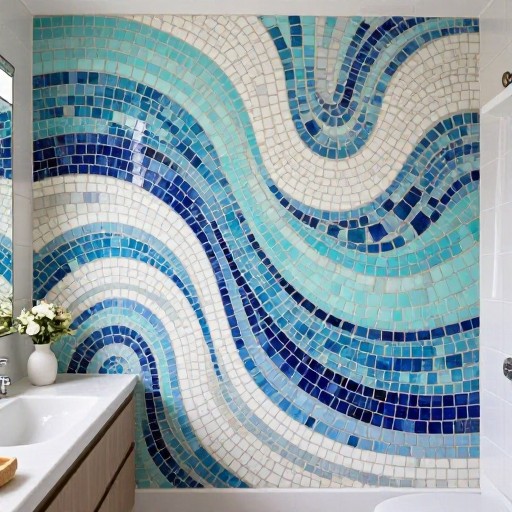 OCEAN WAVES - Artistic Mural