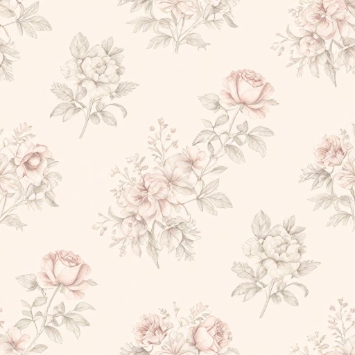 PASTEL GARDEN - Toile