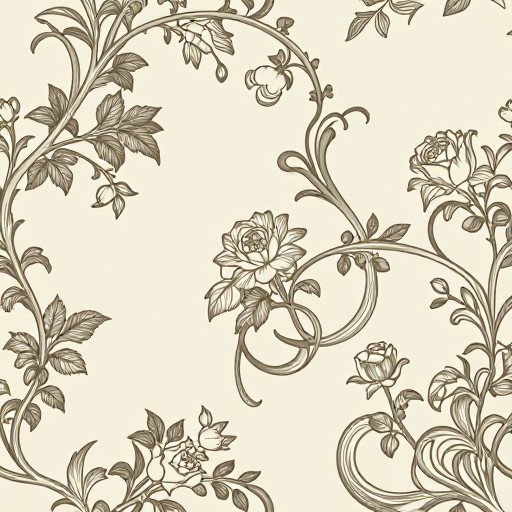 ELEGANT VINES - Art Nouveau