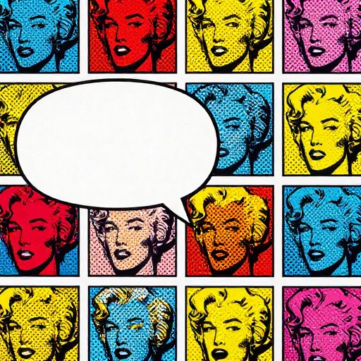 COMIC STYLE - Warhol Grid