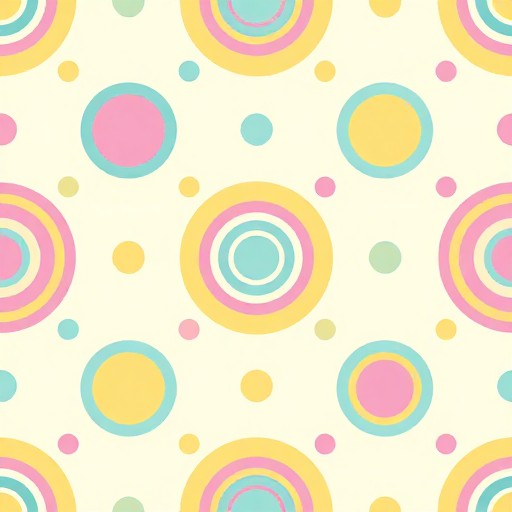 POLKA DOTS - Retro Poster