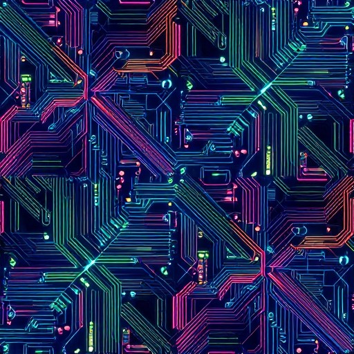 CIRCUIT TECH - Seamless Tile