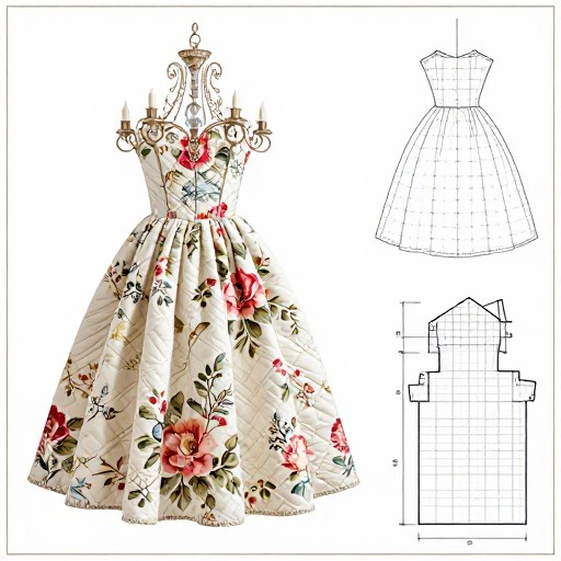 FLORAL QUEEN - Detailed Diagram