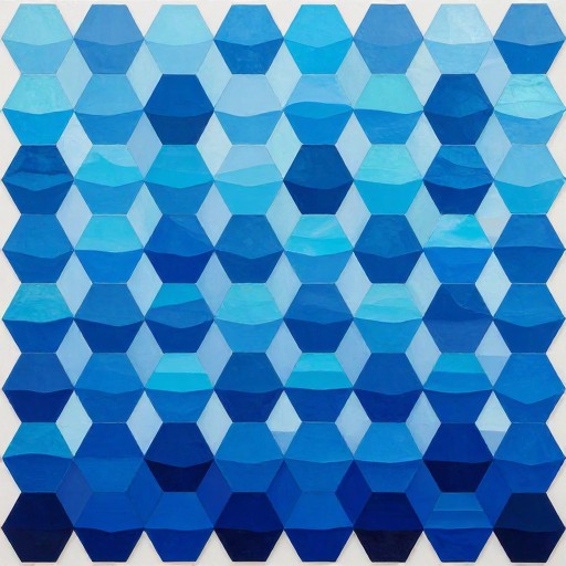 OCEAN BLUE - Abstract Art