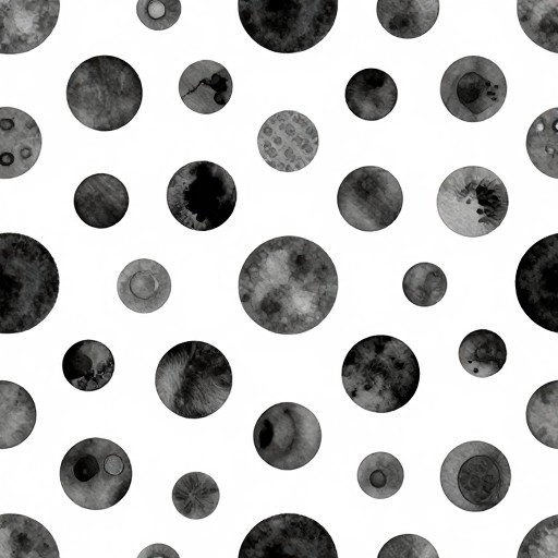 LARGE MONOCHROME - Organic Scatter