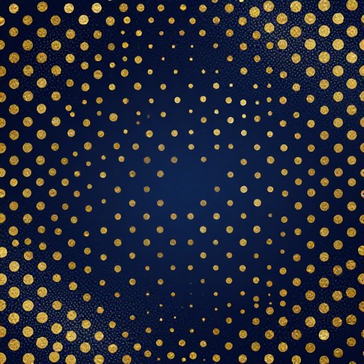 GOLD ON NAVY - Gradient Fade