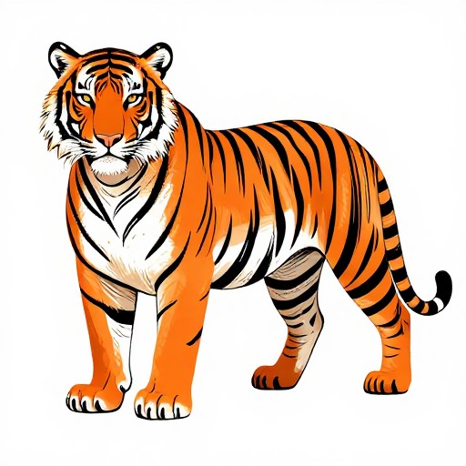 TIGER STRIPES - Tribal Art