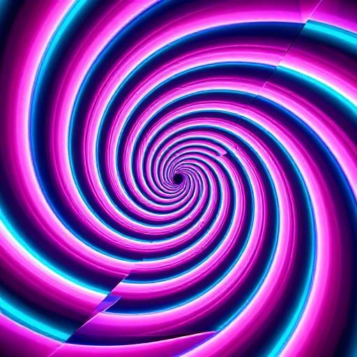 NEON SPIRAL - Hypnotic