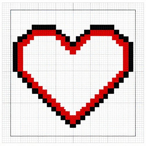 HEART SHAPE - Standard Grid