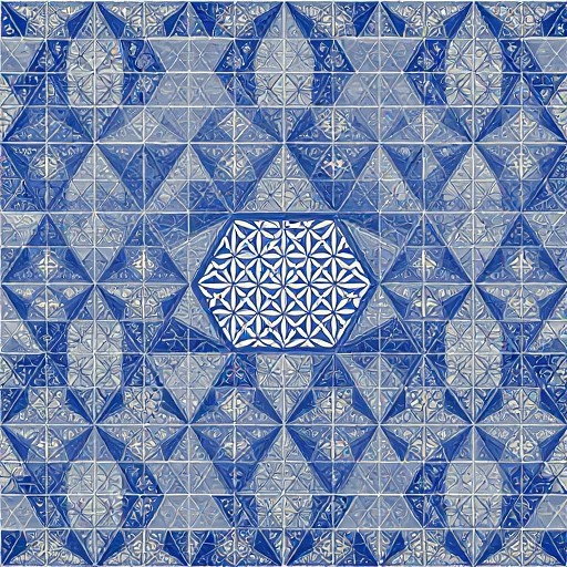 CORPORATE BLUE - Sacred Geometry