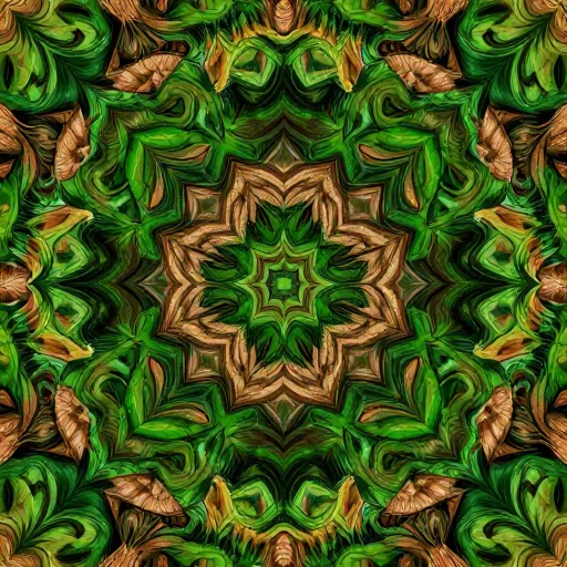 NATURE GREEN - Psychedelic