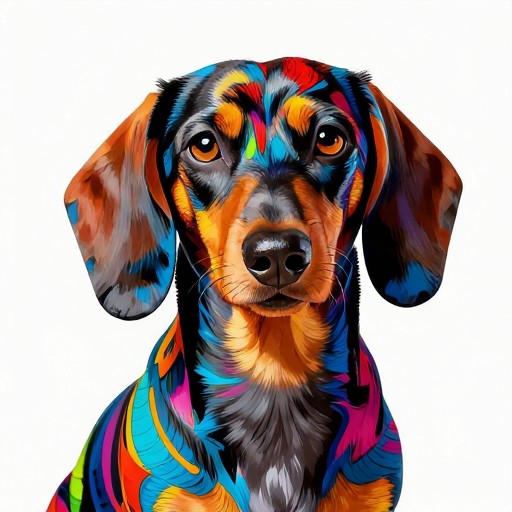 POP ART DACHSHUND - Default