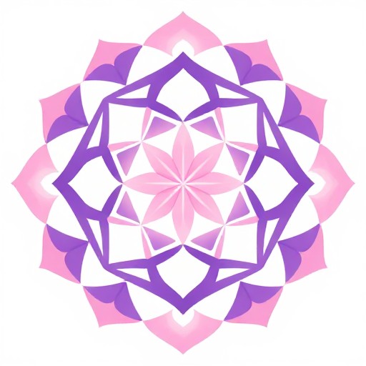 FLORAL MANDALA - Geometric Modern