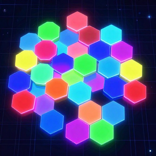 RAINBOW CELLS - Neon Grid