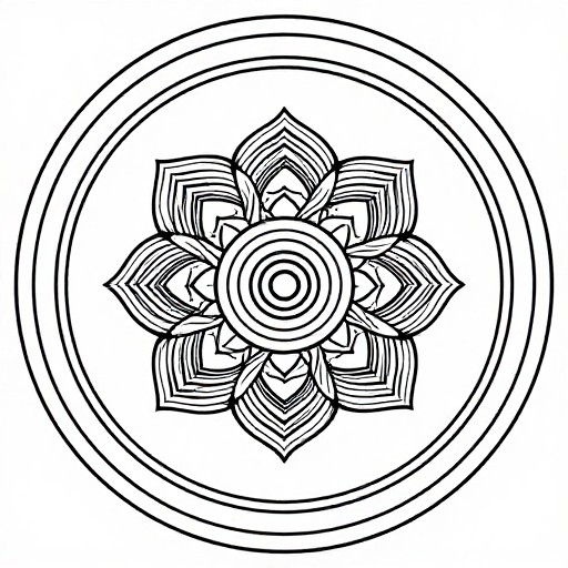 MINIMAL CIRCLES - Sacred Mandala