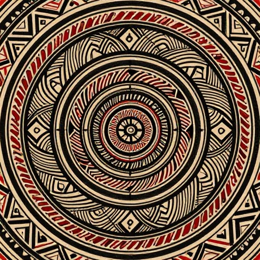 TRIBAL RADIAL - Spirograph