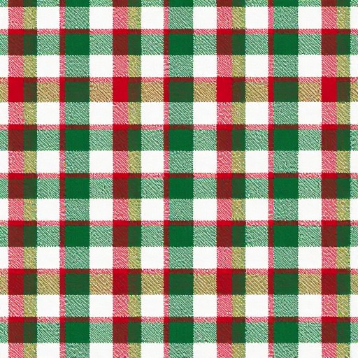 FESTIVE PLAID - Gingham Check