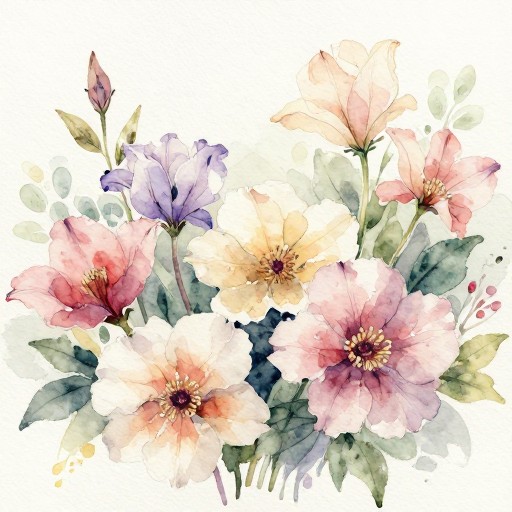 GARDEN FLOWERS - Classic Wash