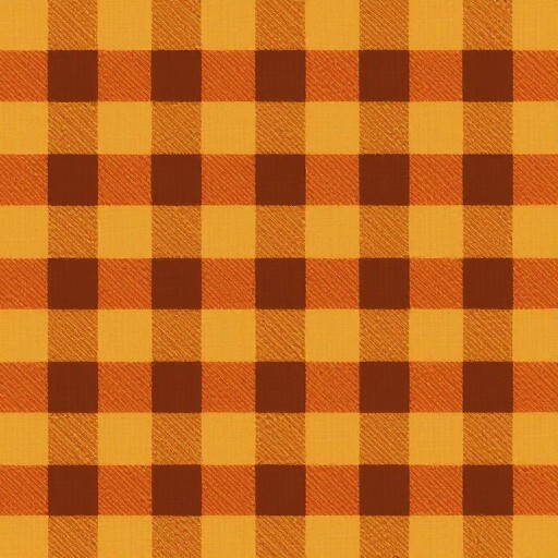 AUTUMN HARVEST - Gingham Check