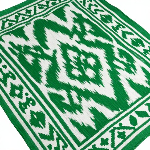 MODERN GREEN - Uzbek Silk