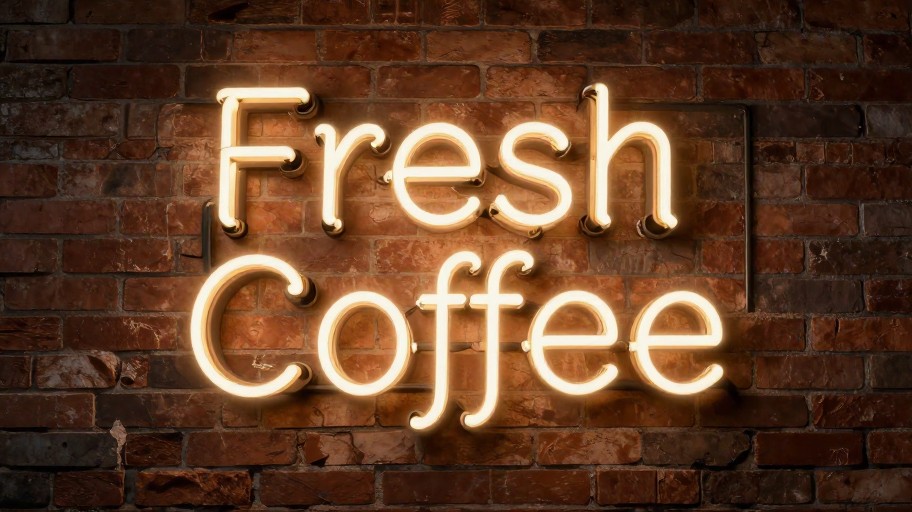 COFFEE SHOP - Grunge Neon