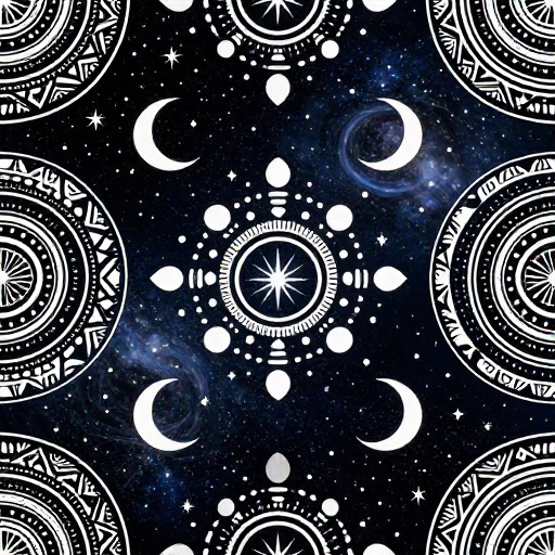 MOON PHASES - Tribal Ethnic