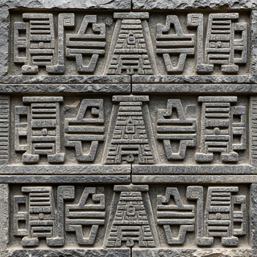 TEMPLE BORDER - Stone Carved