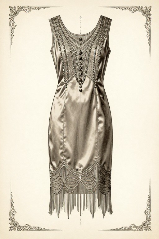 FLAPPER DRESS - Victorian Era
