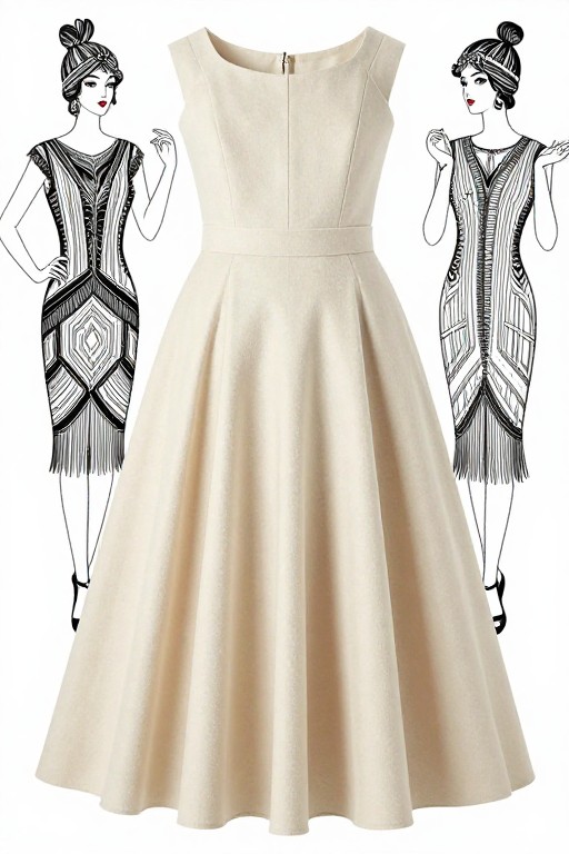 EDWARDIAN SKIRT - 1920s Flapper