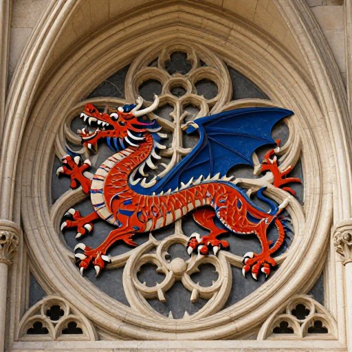 DRAGON MOTIF - Gothic