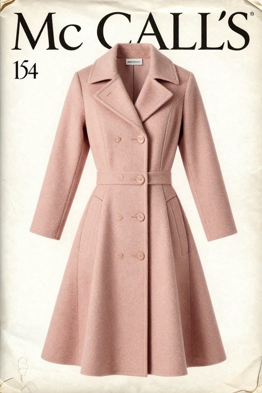 SWING COAT - 1950s Pattern