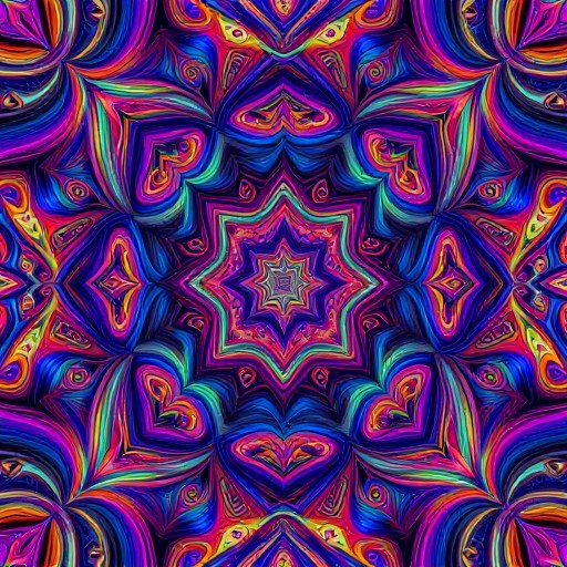 PSYCHEDELIC BURST - Fractal